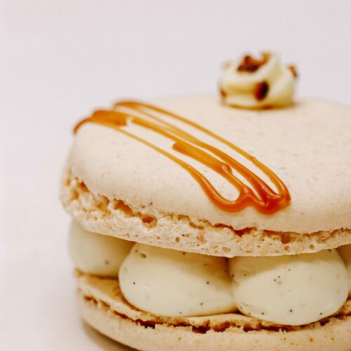 Macaron -Vanille de Madagascar